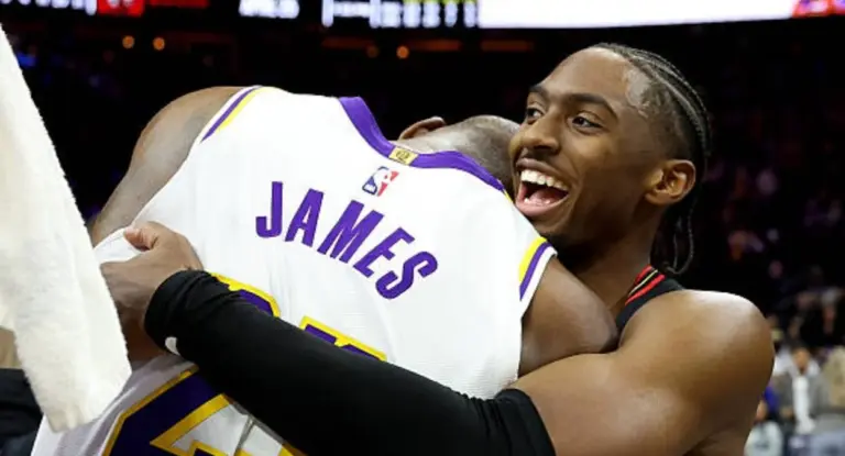Agora no 76ers, LeBron James se derrete por Tyrese Maxey