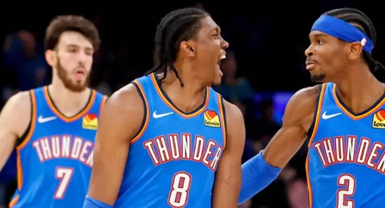 Thunder lidera ranking de melhores times da NBA, segundo ESPN