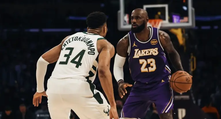 Giannis Antetokounmpo quer LeBron James no Heat