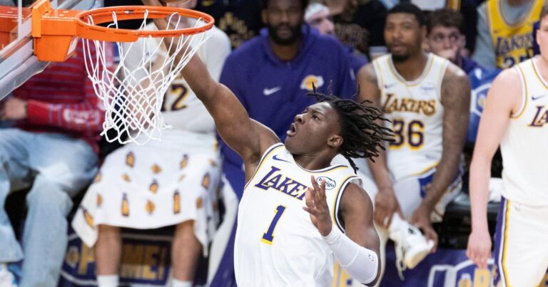 Lakers amassa Thunder com show de Adou Thiero
