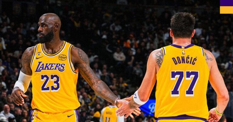 Luka Doncic quebra o silêncio sobre saída de LeBron James do Lakers