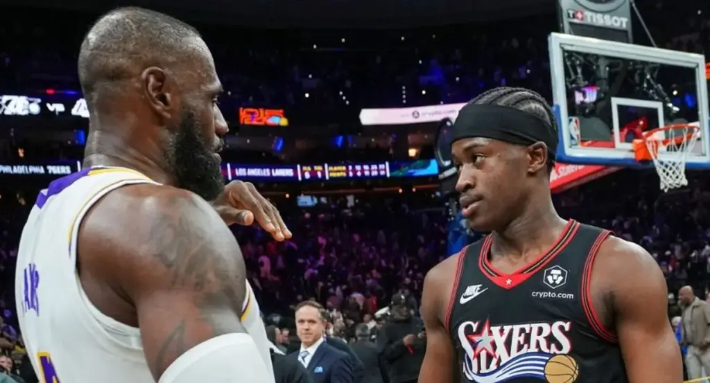 VJ Edgecombe sobre o super 76ers na NBA: "É titulo ou fracasso"