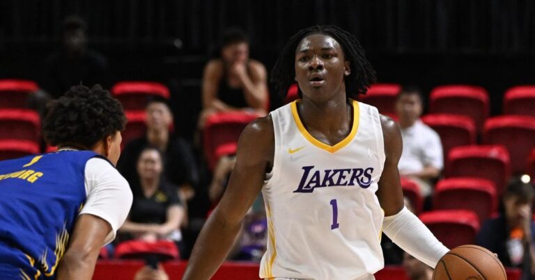 Adou Thiero titular no Lakers: o que ainda falta