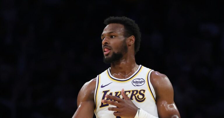 Bronny James no camp do Lakers: o primeiro sem LeBron