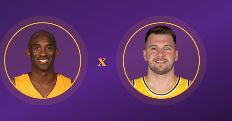 Kobe Bryant x Luka Doncic: os números pelo Lakers