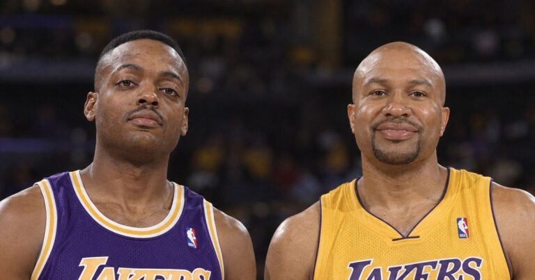 Nick Van Exel x Derek Fisher: os números pelo Lakers