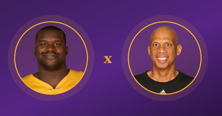 Shaquille O Neal x Kareem: os números pelo Lakers